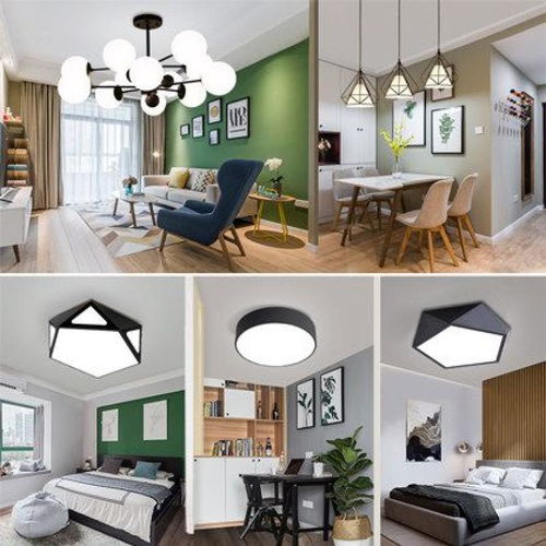 北欧灯具套装组合三室两厅全屋套餐客厅灯简约现代风格灯分子吊灯