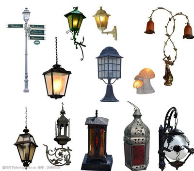 灯具分层素材图片素材