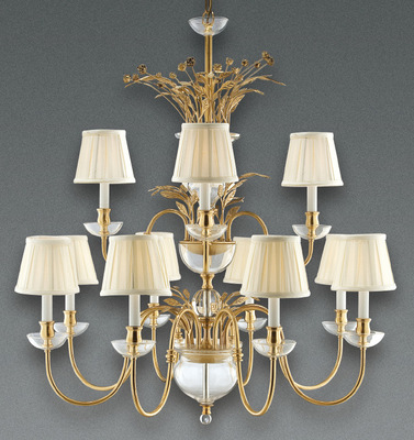 全铜欧式吊灯9106-12 品质与美学的完美结合