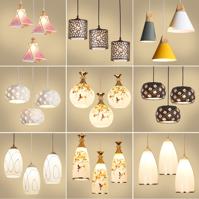 现代简约三头吊灯 点亮餐厅与客厅的个性美学